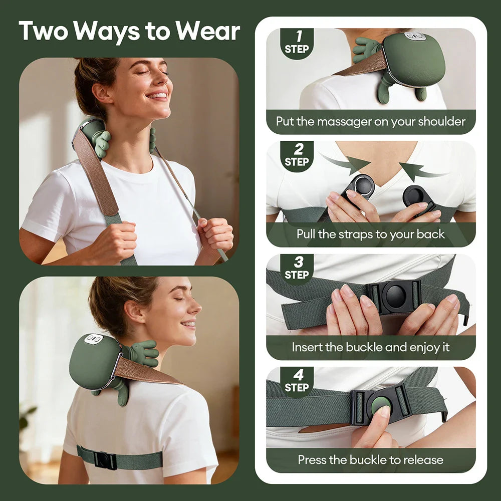 NeckFlow™ 4D Massager