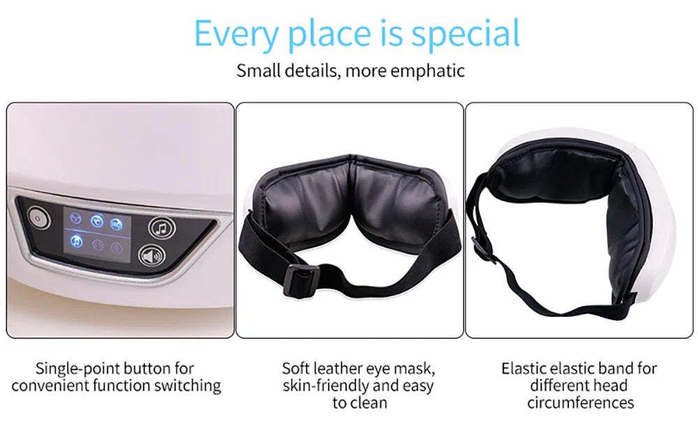 RelaxVision™ Eye Massager