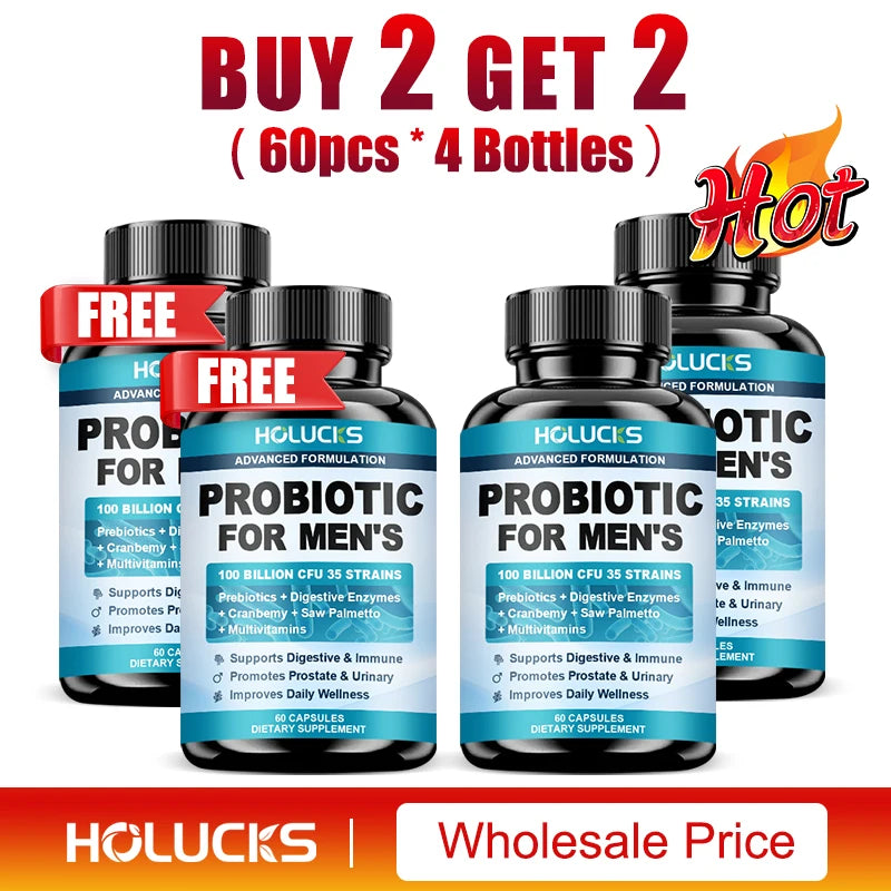 Probiotics Capsules for Men