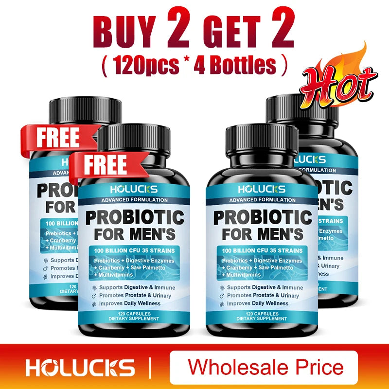 Probiotics Capsules for Men