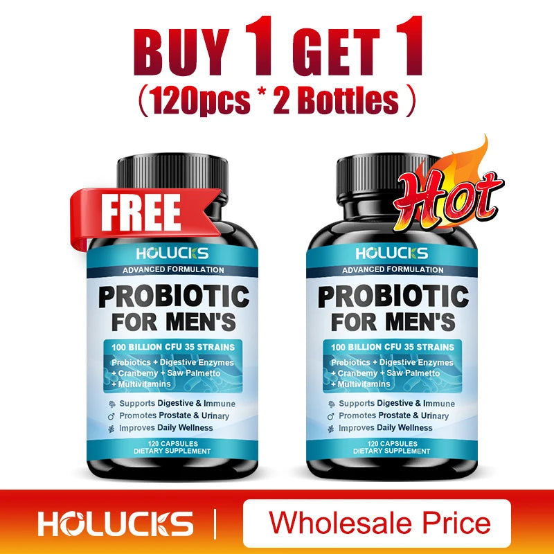 Probiotics Capsules for Men