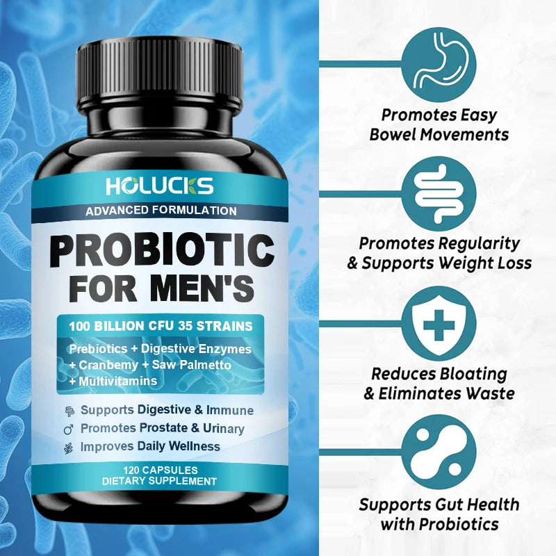 Probiotics Capsules for Men