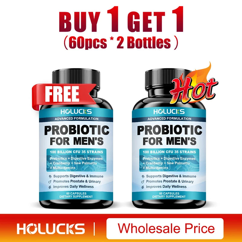 Probiotics Capsules for Men