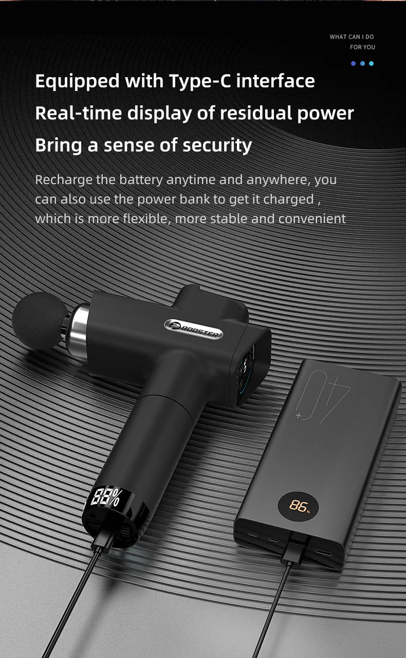 DeepRelief™ Massage Gun