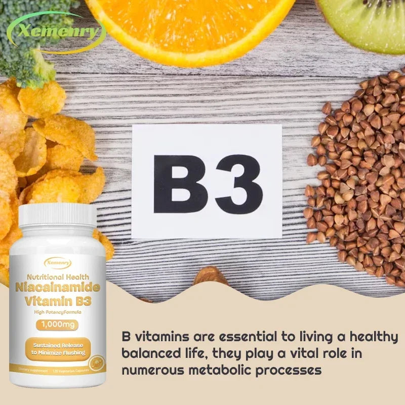 Niacinamide Vitamin B3 Capsules
