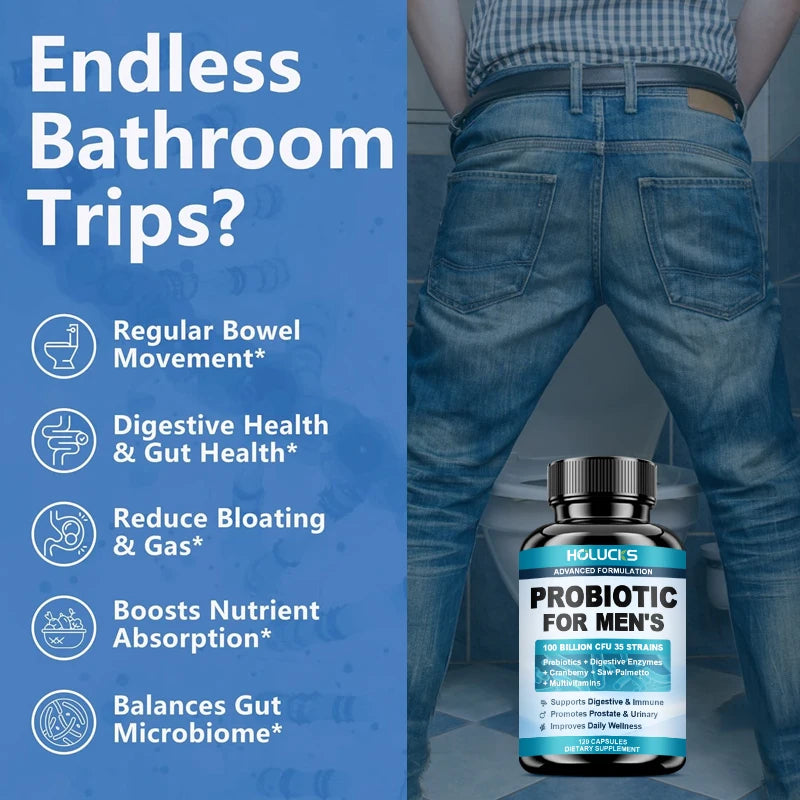 Probiotics Capsules for Men